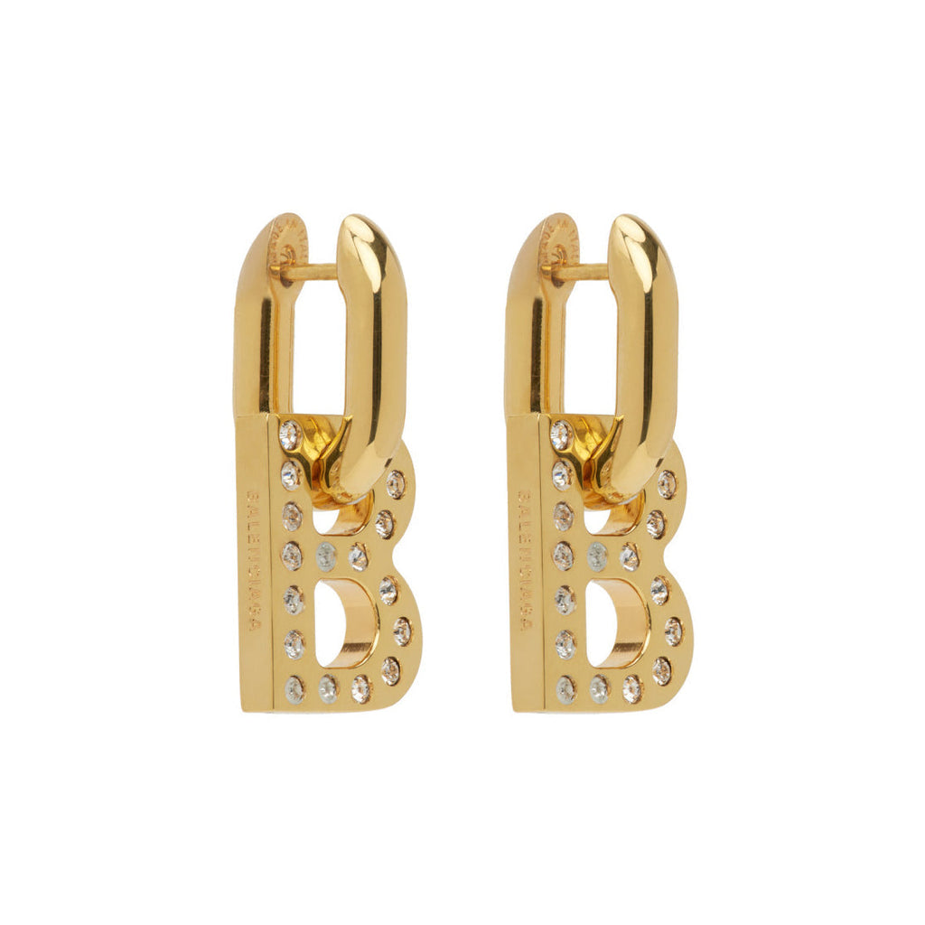 18K Balenciaga Chain XS Earrings