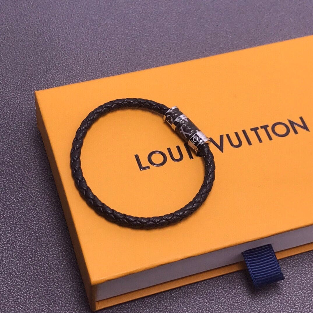 18K Louis Vuitton Braided Bracelet