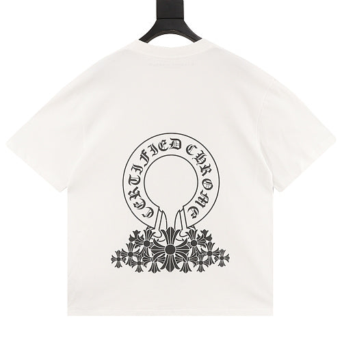 Chrome Hearts Horseshoe & Multiple Crosses T-Shirt