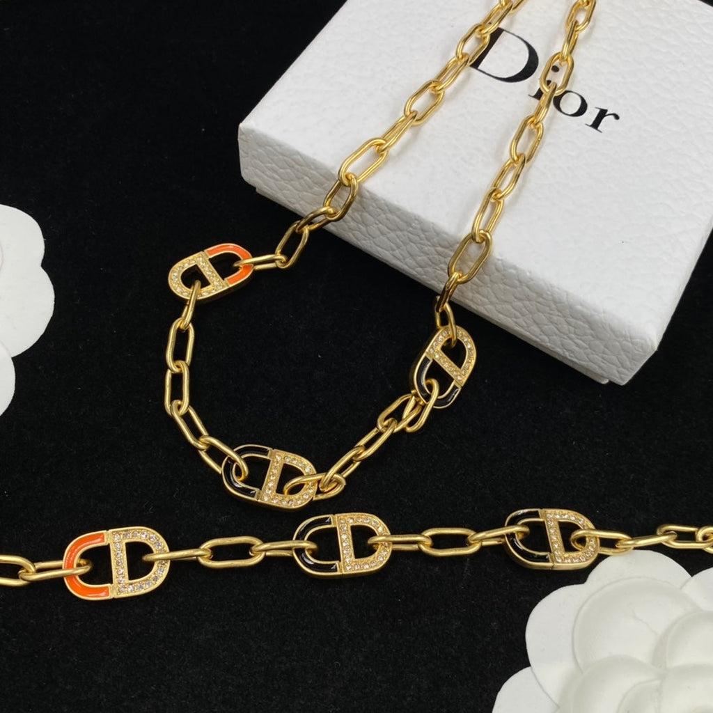 18K Dior Color Necklace