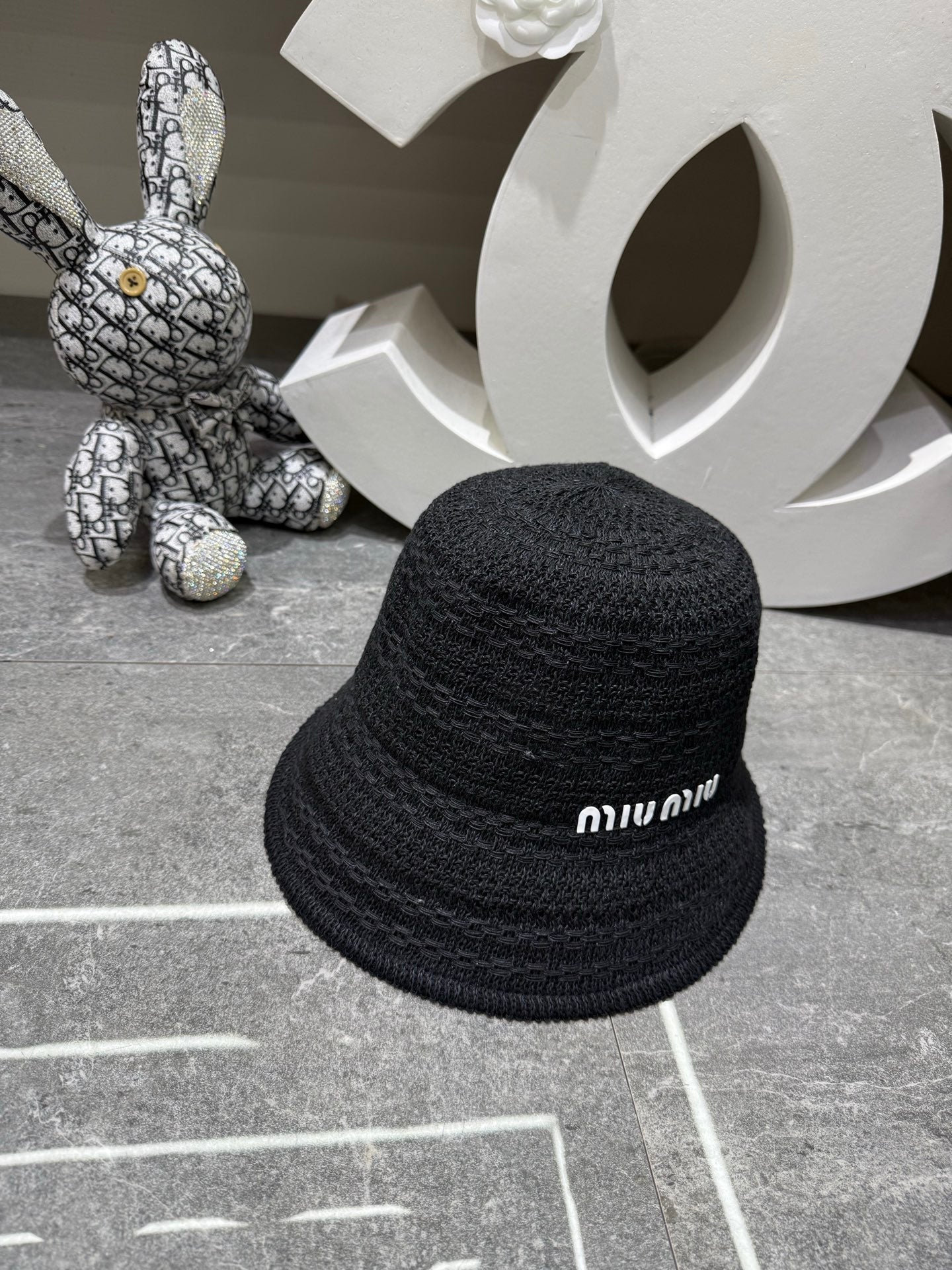 Miumiu Knitted Fisherman Hat